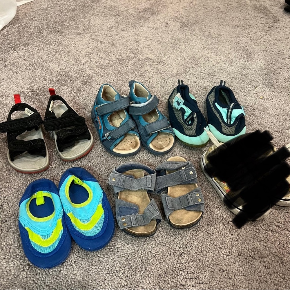 6pc brand shoes for toddler sandals swimming